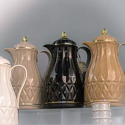 دلة قهوة فاخرة 1 لتر عدة الوان