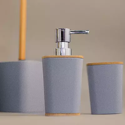 طقم حمام 6 قطع لون سكني