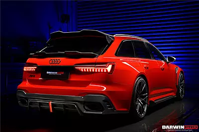 Audi RS6 Avant C8 IMP Performance Carbon Fiber Middle Spoiler | Aerodynamic & Motorsport Styling Audi RS6 Avant C8 IMP Performance Carbon Fiber Middle Spoiler | Aerodynamic & Motorsport Styling