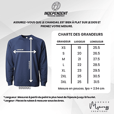 Crewneck Papa (année)