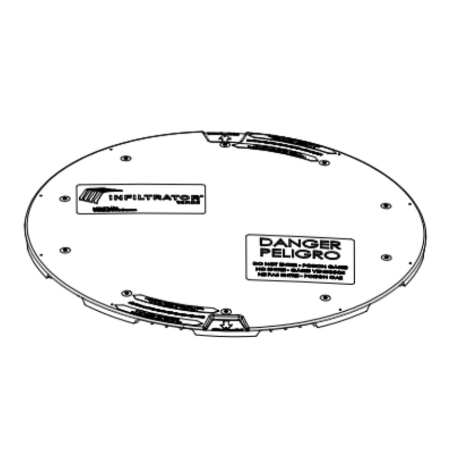 Infiltrator 24" Replacement Lid β Fits Infiltrator Underground Water Tanks Infiltrator 24" Replacement Lid β Fits Infiltrator Underground Water Tanks