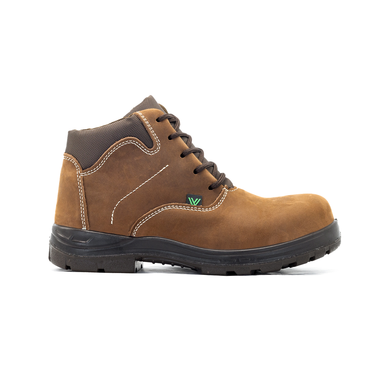 Bota dieléctrica tipo Borceguí VanVien, Café