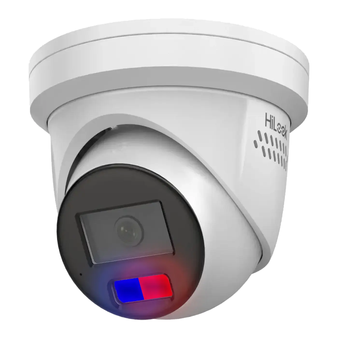 HiLook 6MP All-in-One Turret IP Camera, Siren Strobe