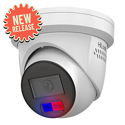 HiLook 4K All-in-One Fixed Turret Network Camera – 2.8mm, Built-in Mic