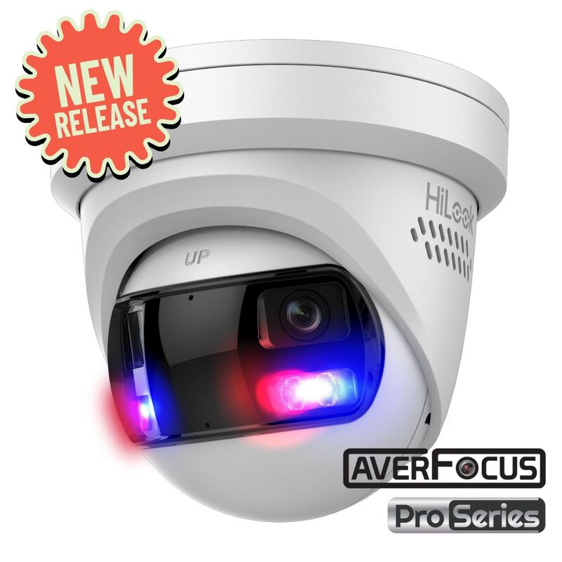 HiLook 4K All-in-One 180°Fixed Turret Network Camera