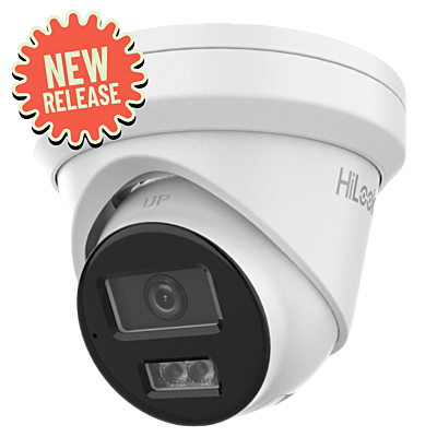 HiLook 6 MP AI Fixed Turret Network Camera – 2.8mm, Built-in Mic