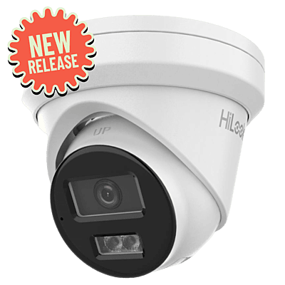 HiLook 6 MP AI Fixed Turret Network Camera – 2.8mm, Built-in Mic