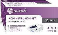 IV Admin Set CliniHealth Box 50's IV Admin Set CliniHealth Box 50's