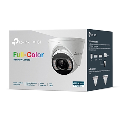 InSight S445 | VIGI 4MP Full-Color Turret Network Camera