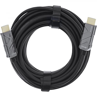 InLine HDMI AOC Cable - Ultra HDMI 2.1 Cable - 8K4K - Black - 10m InLine HDMI AOC Cable - Ultra HDMI 2.1 Cable - 8K4K - Black - 10m