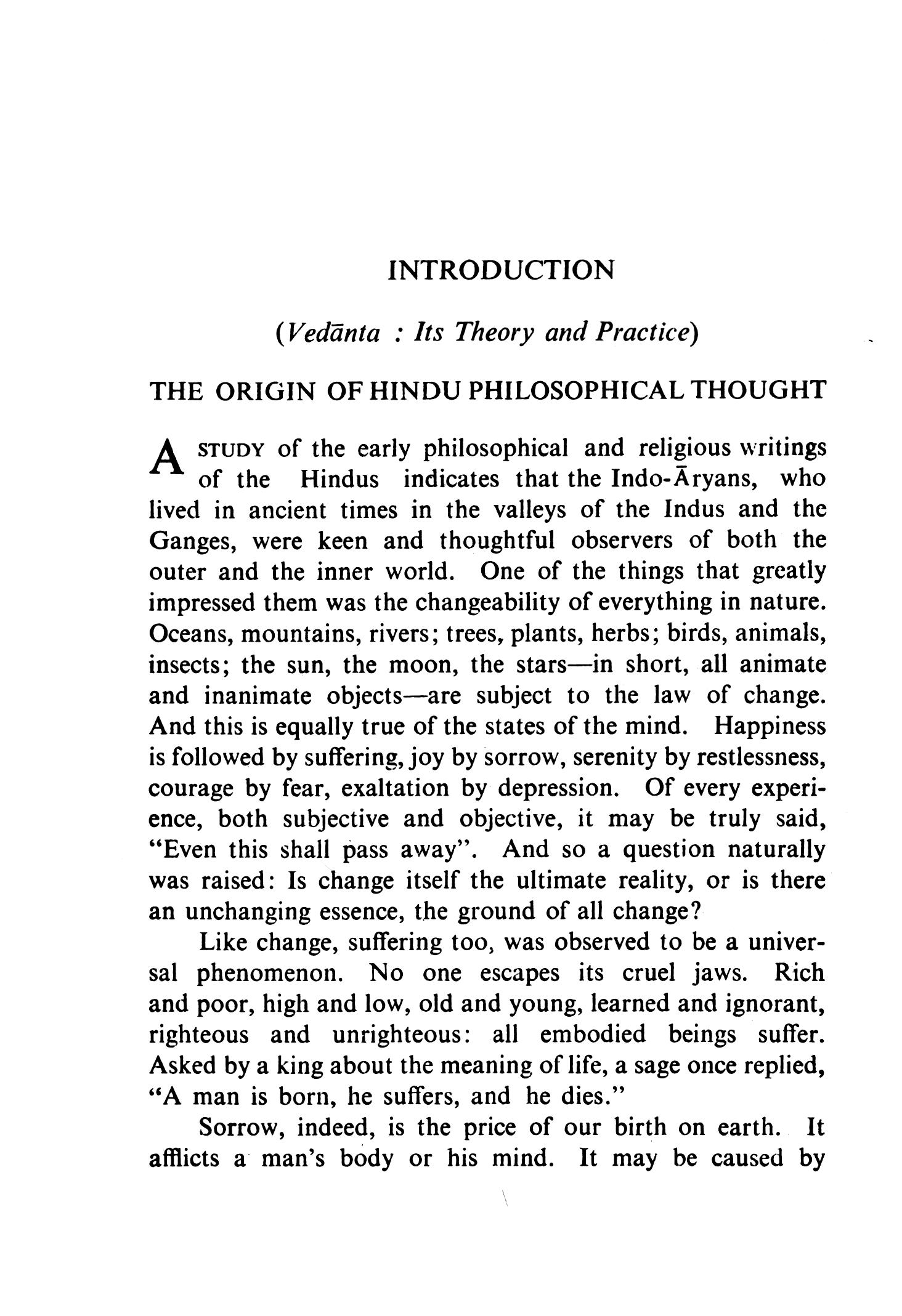 Self Knowledge of Sri Sankaracarya