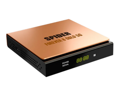 Spider Forever 8 5G � High-Speed 4K Android TV Box with 5G