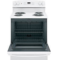 GE® JB256 ENERGY STAR® 30" Free-Standing Self-Clean Coil Burner Electric