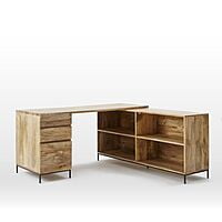Oliver L Shaped Study Desk