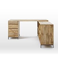 Oliver L Shaped Study Desk