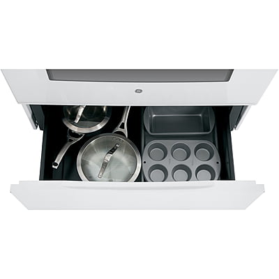 GE 30" White Electric Range