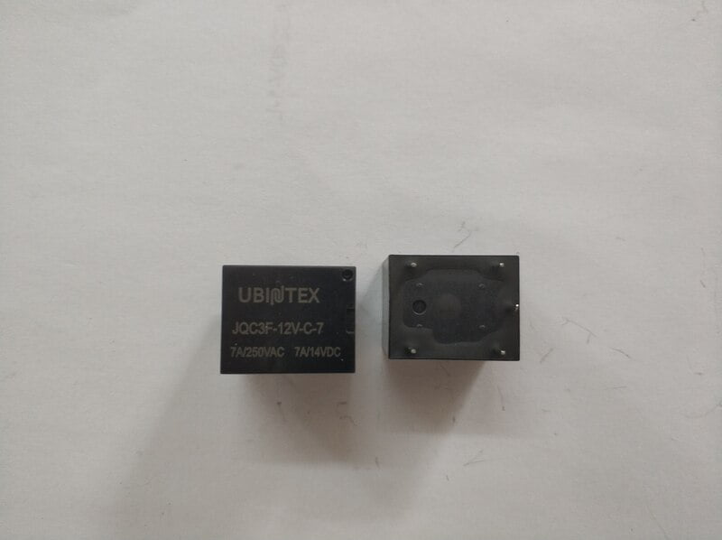 Relay-Sugar Cube-12v/7A-1CO - RE-2608-D Relay-Sugar Cube-12v/7A-1CO - RE-2608-D