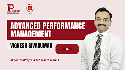 Advanced Performance Management (APM)-Face to Face-June Advanced Performance Management (APM)-Face to Face-June