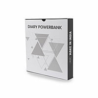 Jute Grey Popup Diary Power bank 5000mAh