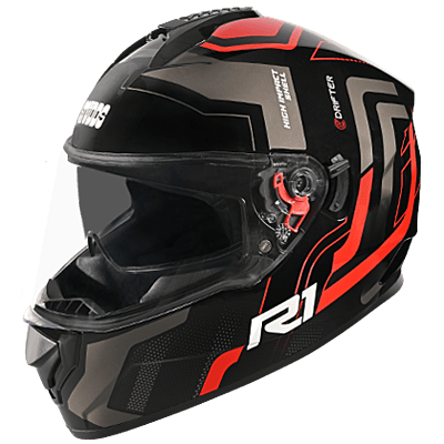 STUDDS DRIFTER D4 R1 BLACK N2 D/V (XL)