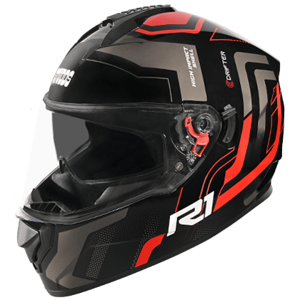 STUDDS DRIFTER D4 R1 BLACK N2 D/V (XL)