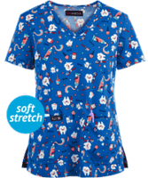 UNIFORMES DE ODONTOLOGÍA ESTAMPADOS