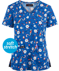 UNIFORMES DE ODONTOLOGÍA ESTAMPADOS UNIFORMES DE ODONTOLOGÍA ESTAMPADOS
