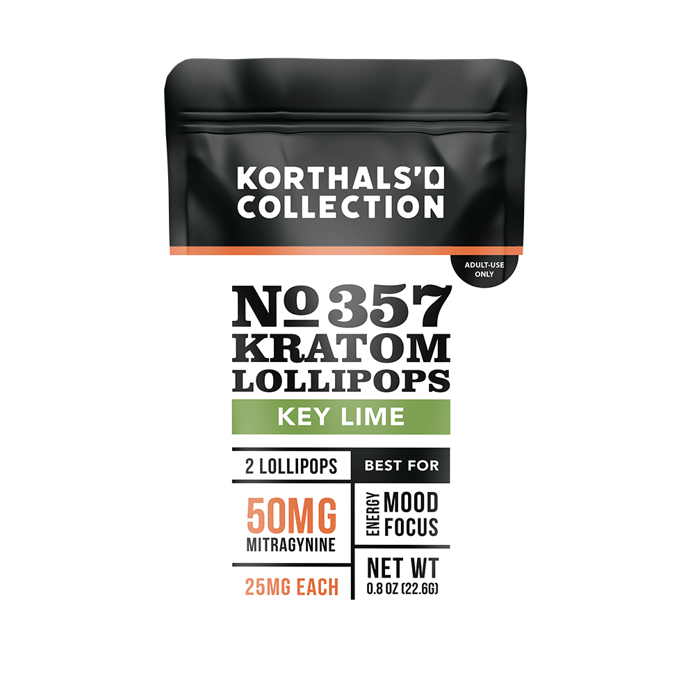No. 357 Kratom Lollipops - Bag of 2 pops | Case of 10 bags