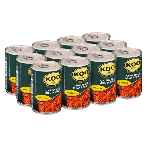 KOO CHAK MILD/SPICY 12X215G SW