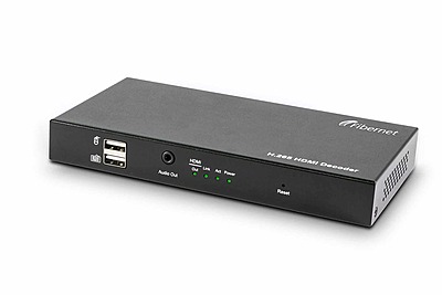 KVM/AV Over IP H.264/5 decoder FAV102
