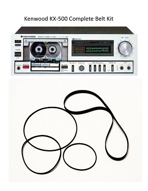 Kenwood KX-500 Complete Belt Kit Kenwood KX-500 Complete Belt Kit