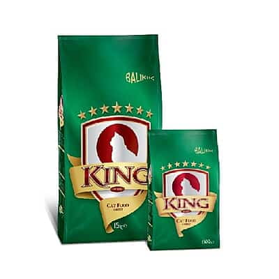 King Plus Fish Adult Cat Food 1. 5kg