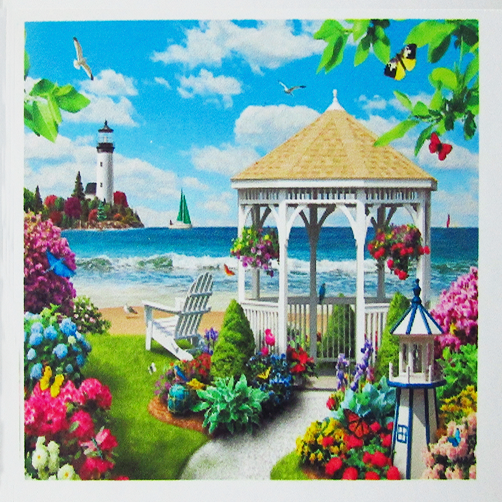 Kit Dibujo Diamante gc73592 Jardin Faro Unidad