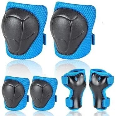 Knee, Elbow & Wrist Protection Pack - Blue Knee, Elbow & Wrist Protection Pack - Blue