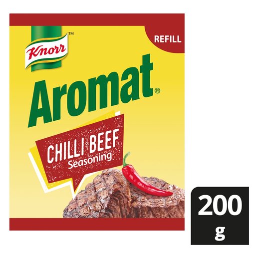 KNORR AROMAT CHILLI BEEF 10X75G REFILL KNORR AROMAT CHILLI BEEF 10X75G REFILL