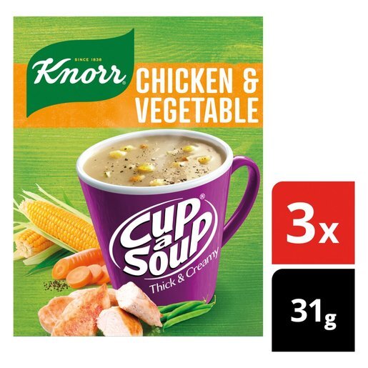 KNORR CREAMY SNACK CARROTS LENTILS 10X38G