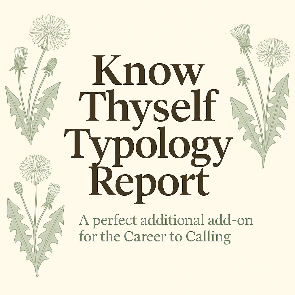 The Pipeline Strategies Career To Calling Know Thyself Typology Report The Pipeline Strategies Career To Calling Know Thyself Typology Report