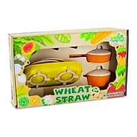 Kolinbaby Wheat Straw Kitchen Playset - Cookware