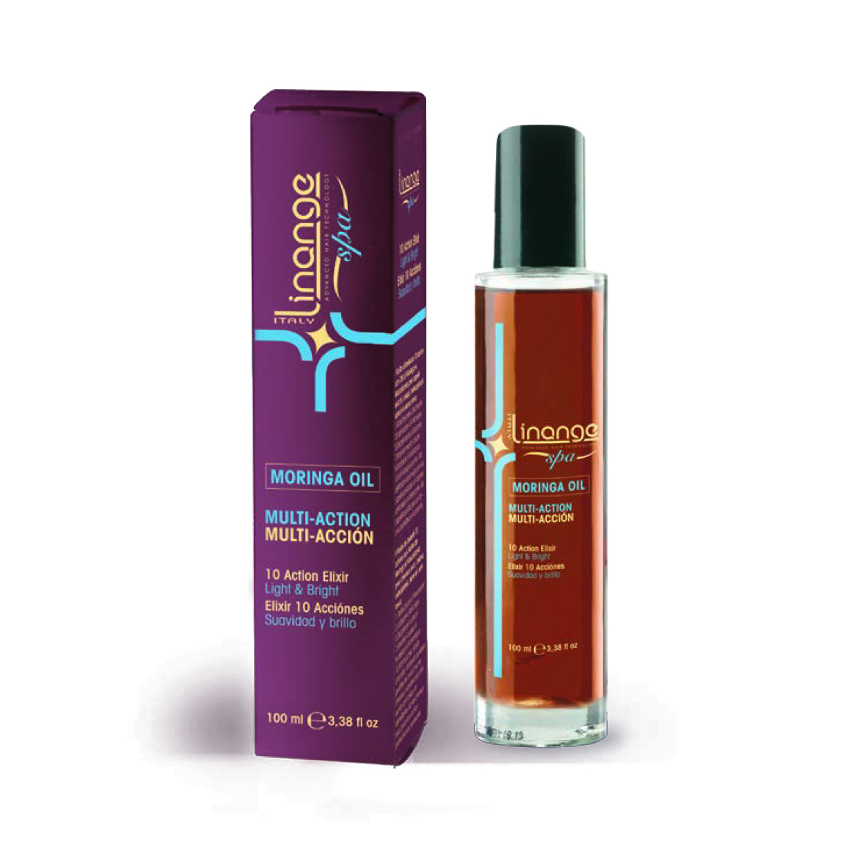 L11029 Lin Moringa 10 Action Light & Bright Elixir 100ml