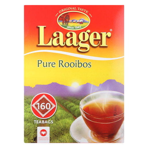 LAAGER ROOIBOS TEA 1X160'S EA LAAGER ROOIBOS TEA 1X160'S EA