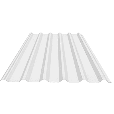 Lamina Pintro Cal. 24 4'X10' Blanco Ostion - LAMPIN244x10