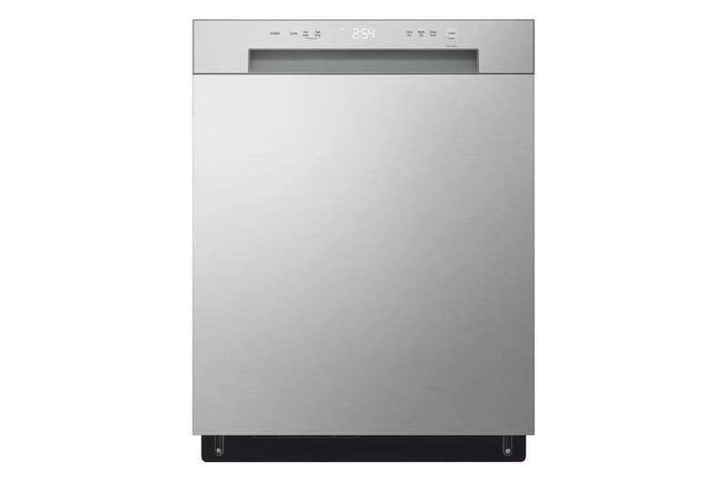 LG® LDFC2423V 24" Front Control Dishwasher with LoDecibel Operation and Dynamic Dry™