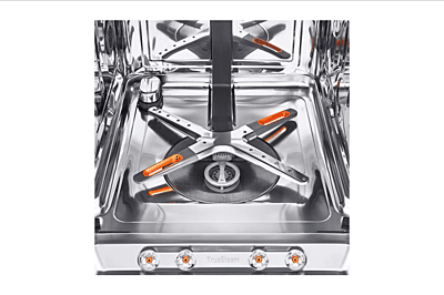 24-inch Top Control Smart Dishwasher in Smudgeproof Stainless Steel with One Hour Wash & Dynamic Heat Dry TrueSteam® Cleaning, Adjustable 3rd Rack, 42 dBA - ENERGY STAR®