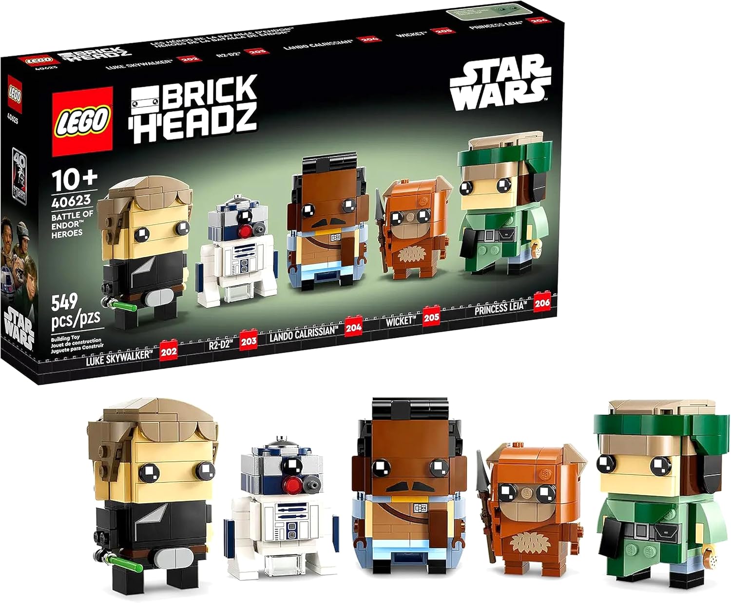 LEGO Brick Heads Star Wars 40623 Battle of Endor™ Heroes LEGO Brick Heads Star Wars 40623 Battle of Endor™ Heroes