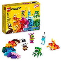 LEGO Classic Creative Monsters 11017 Building Toy Set (140 Pcs) LEGO Classic Creative Monsters 11017 Building Toy Set (140 Pcs)
