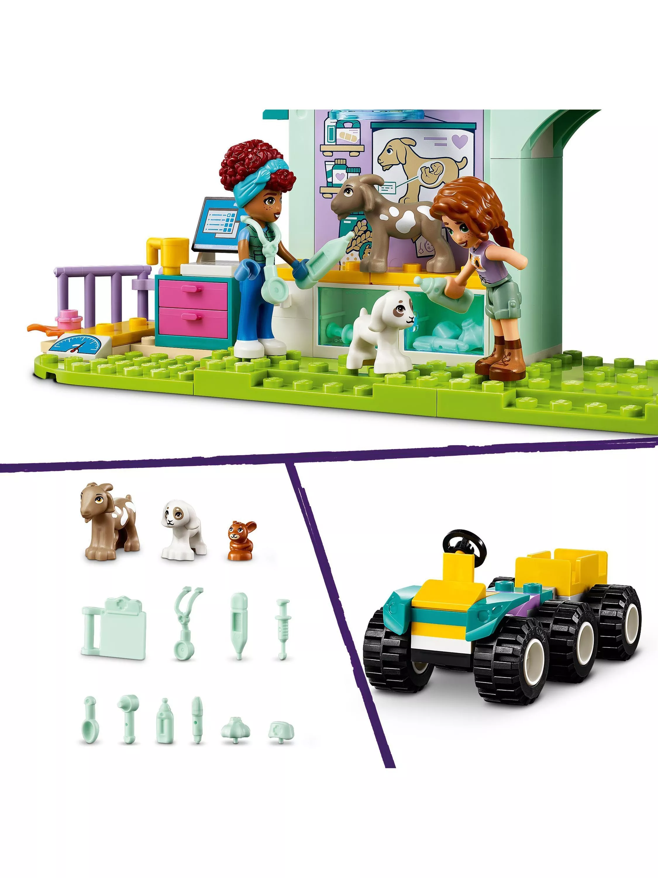 LEGO Friends 42632 Farm Animal Vet Clinic LEGO Friends 42632 Farm Animal Vet Clinic