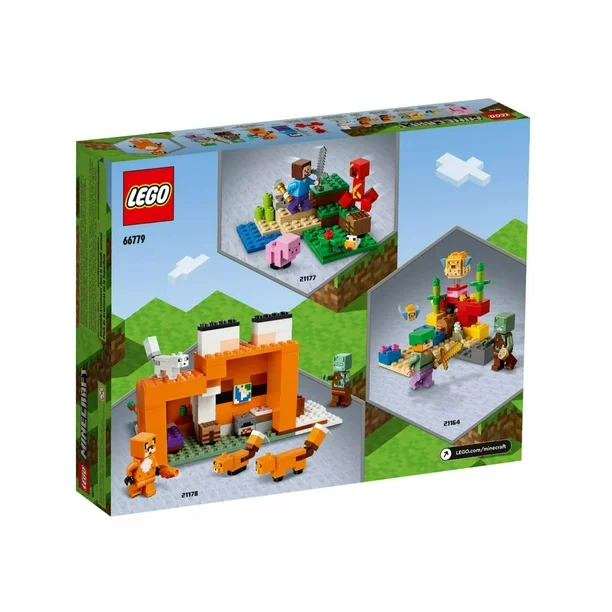 LEGO Minecraft 66779 Overworld Adventures 3 in 1Pack LEGO Minecraft 66779 Overworld Adventures 3 in 1Pack