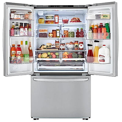 LG Stainless 36" French Door Counter Depth Refrigerator With Ice