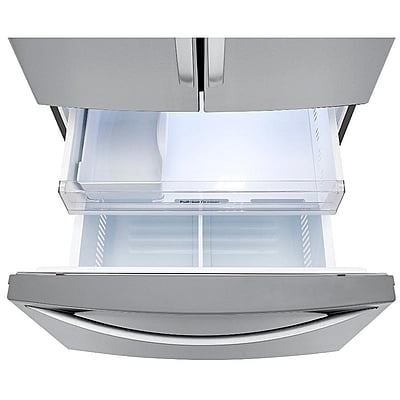 LG Stainless 36" French Door Counter Depth Refrigerator With Ice