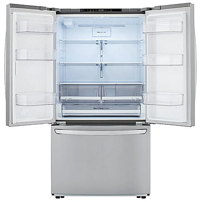 LG Stainless 36" French Door Counter Depth Refrigerator With Ice